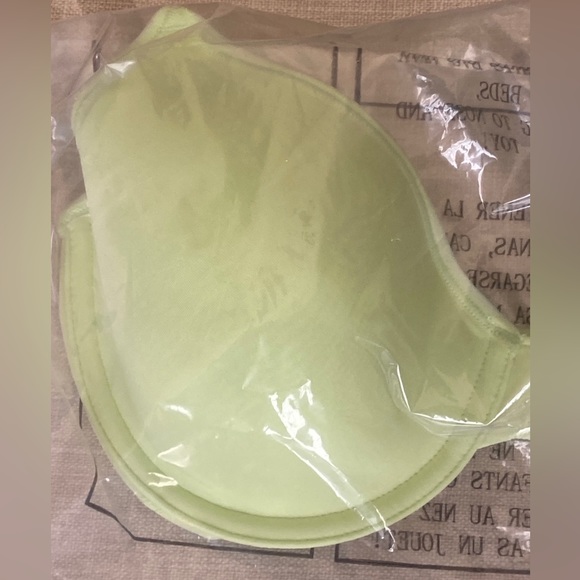 On Gossamer Next to Nothing Micro T-Shirt Underwire Bra- Kiwi - Picture 5 of 12